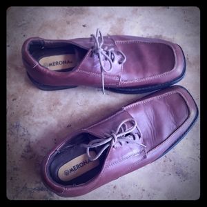 Merona men's cognac dress shoes